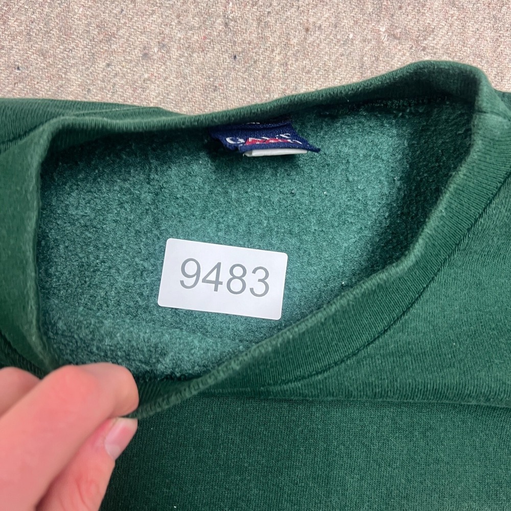Vintage Green Bay Packers Sweatshirt Mens Large Green 1990s Super Bowl NFL - Picture 11 of 11